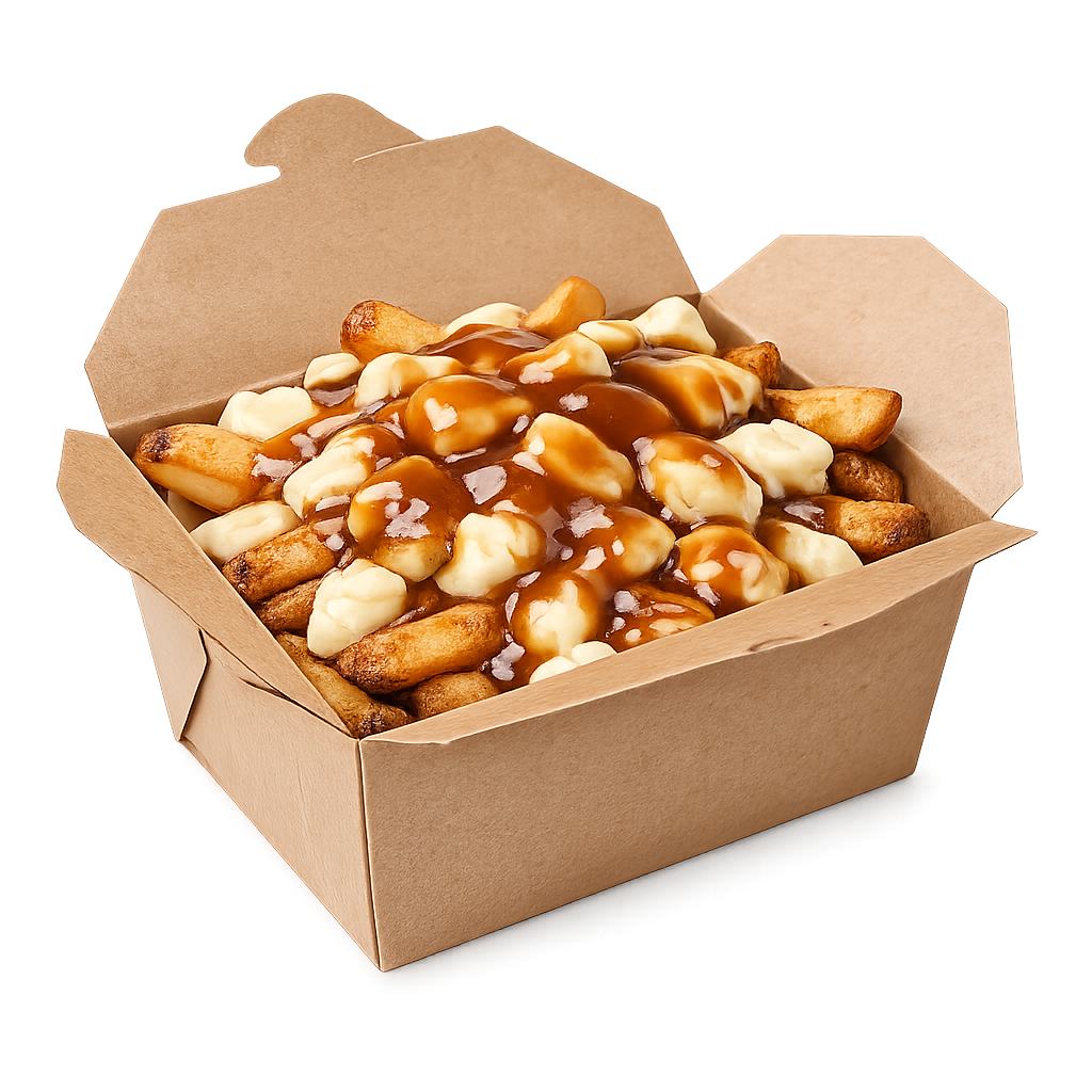 Poutine menu at 6ix Burgers Markham Toronto